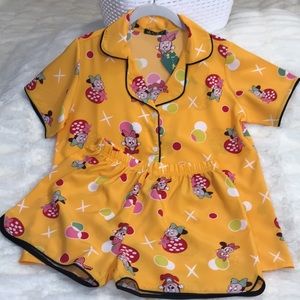 💯 Silk Pajama Set-Short Sleeve and Short